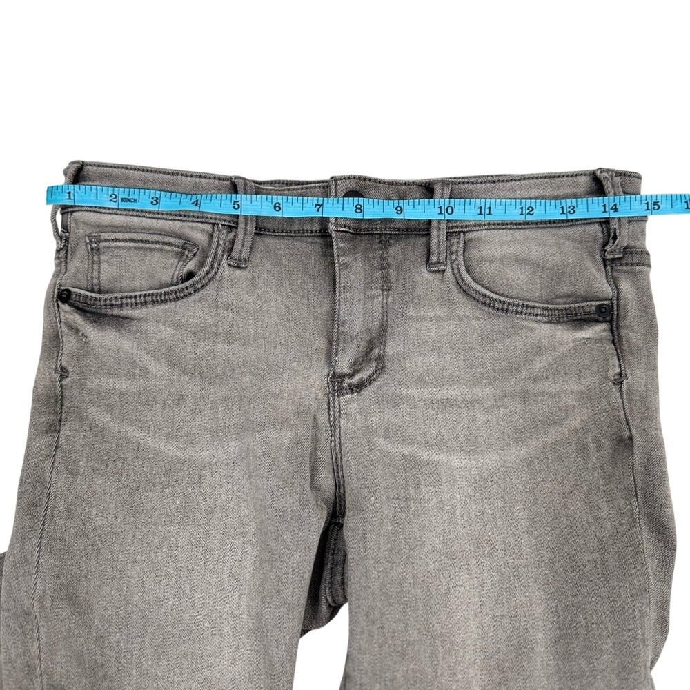 Pilcro (Anthropologie) Gray Mid-Rise Skinny Jeans - Picture 3 of 8